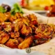 Saffron-Yogurt Chicken Kebabs