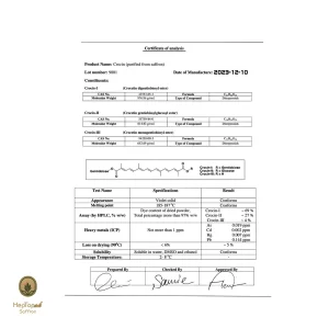 Crocin Compound 98%